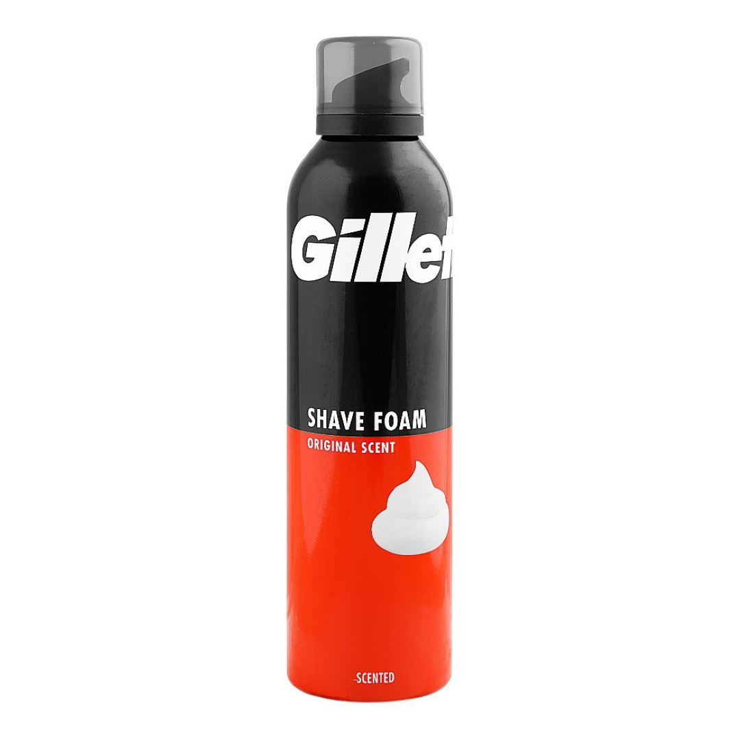 GILLETTE SHAVING FOAM METHOL 300ML